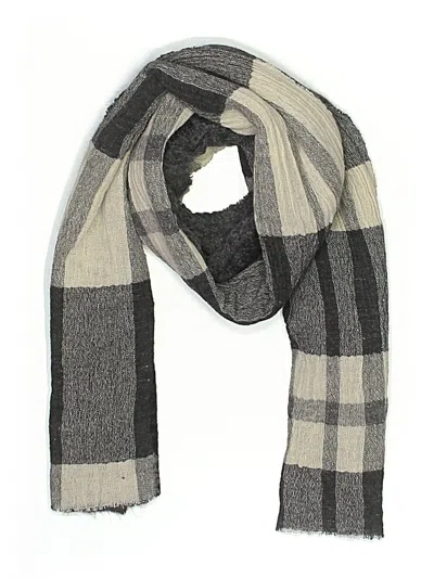 Pre-owned Zara Scarf In Gray
