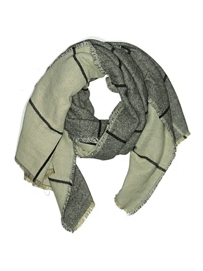 Pre-owned Zara Scarf In Gray