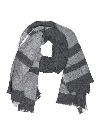 Pre-owned Zara Scarf In Gray