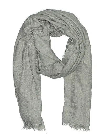 Pre-owned Zara Scarf In Gray