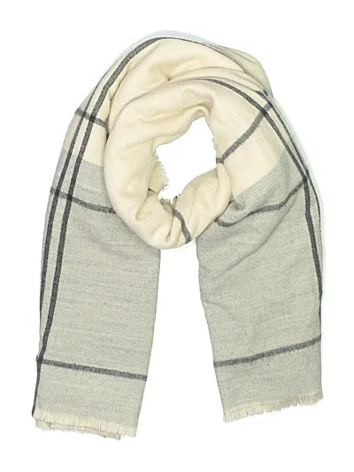 Pre-owned Zara Scarf In Gray
