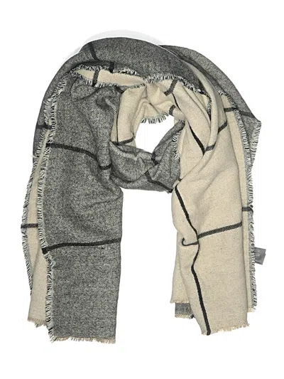 Pre-owned Zara Scarf In Gray
