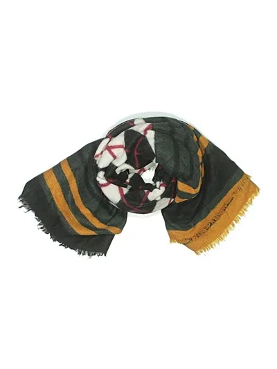 Pre-owned Zara Scarf In Green