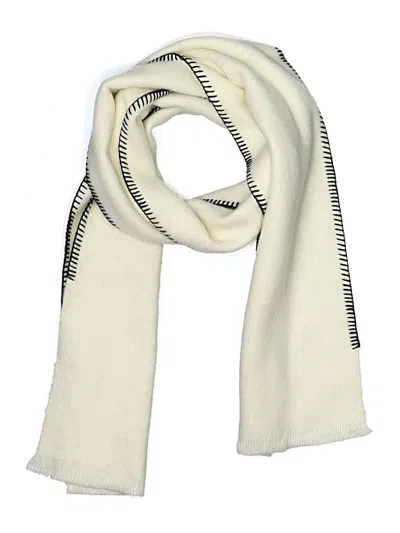 Pre-owned Zara Scarf In Ivory