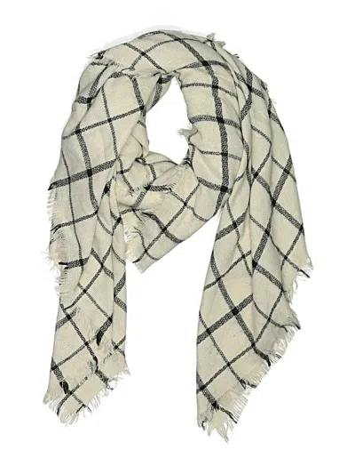 Pre-owned Zara Scarf In Ivory