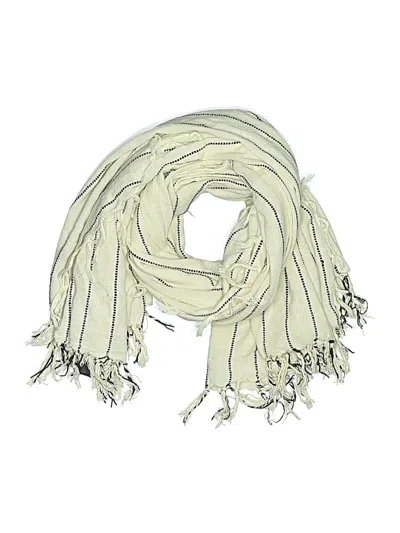 Pre-owned Zara Scarf In Ivory