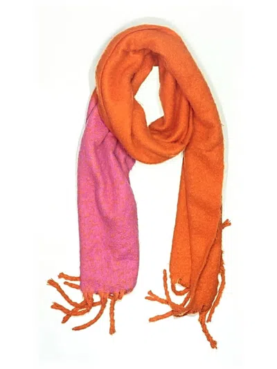 Pre-owned Zara Scarf In Orange