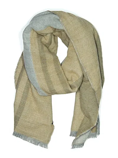 Pre-owned Zara Scarf In Tan