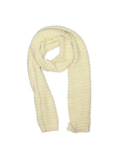 Pre-owned Zara Scarf In White