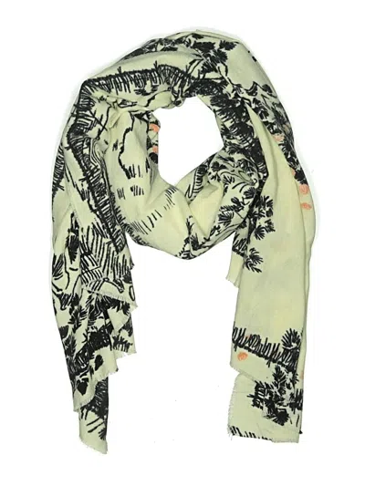 Pre-owned Zara Scarf In White