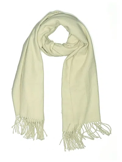 Pre-owned Zara Scarf In White