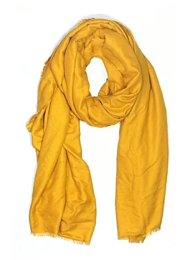 Pre-owned Zara Scarf In Yellow