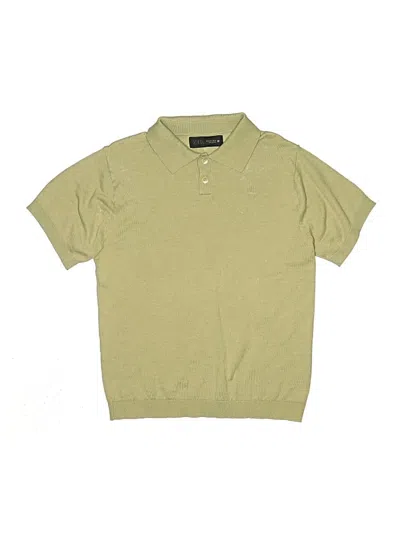 Pre-owned Zara Kids' Short Sleeve Button Down Shirt In Green