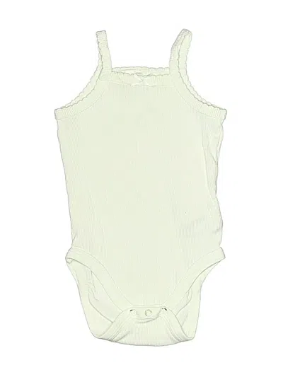 Pre-owned Zara Babies' Short Sleeve Onesie In Green