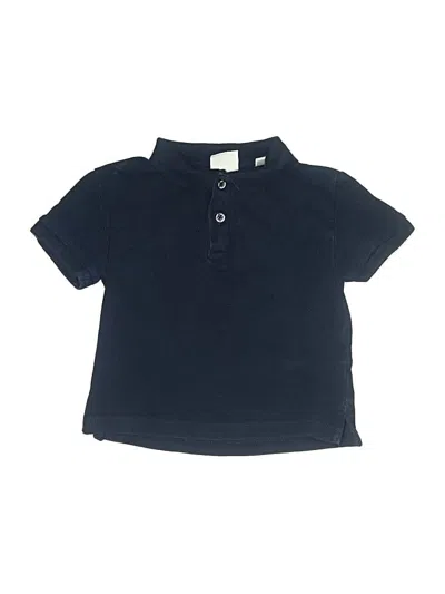 Pre-owned Zara Babies' Short Sleeve Polo In Blue
