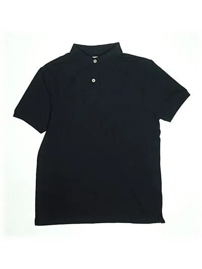 Pre-owned Zara Kids' Short Sleeve Polo Shirt In Blue