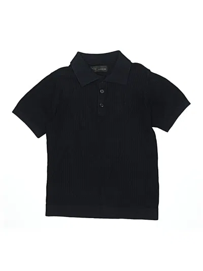 Pre-owned Zara Kids' Short Sleeve Polo Shirt In Blue