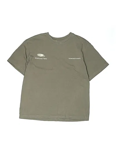 Pre-owned Zara Kids' Short Sleeve T-shirt In Green