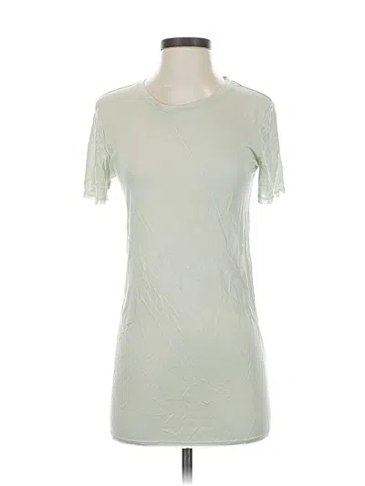 Pre-owned Zara Short Sleeve T-shirt In Green