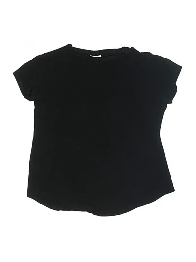 Pre-owned Zara Kids' Short Sleeve T-shirt In Black