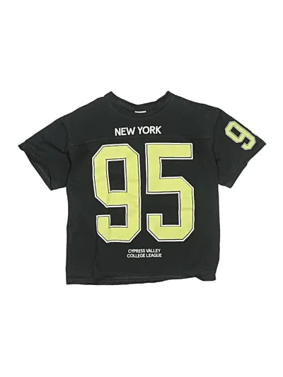 Pre-owned Zara Kids' Short Sleeve T-shirt In Black