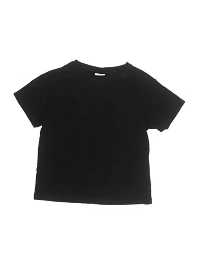 Pre-owned Zara Kids' Short Sleeve T-shirt In Black