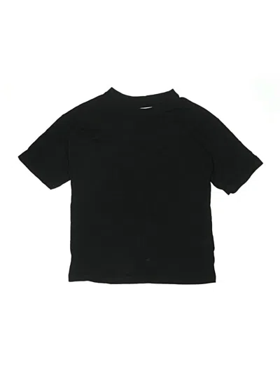 Pre-owned Zara Kids' Short Sleeve T-shirt In Black