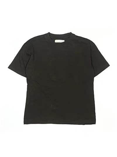 Pre-owned Zara Kids' Short Sleeve T-shirt In Black