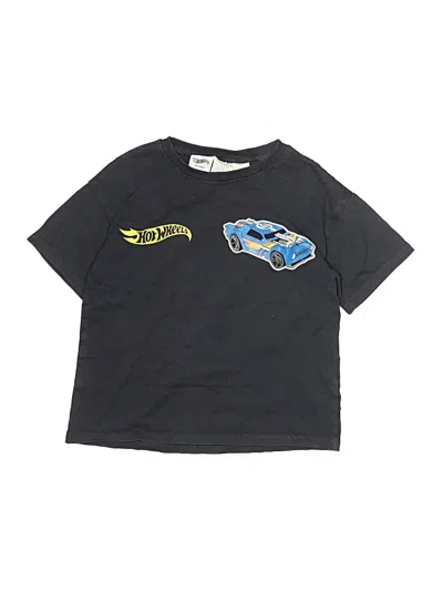 Pre-owned Zara Kids' Short Sleeve T-shirt In Black