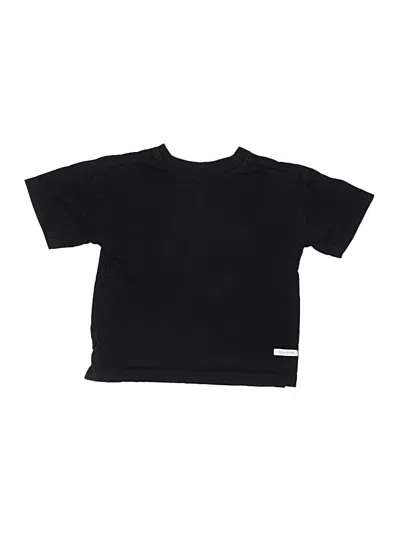 Pre-owned Zara Kids' Short Sleeve T-shirt In Black