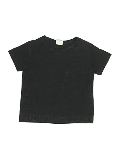 Pre-owned Zara Kids' Short Sleeve T-shirt In Black