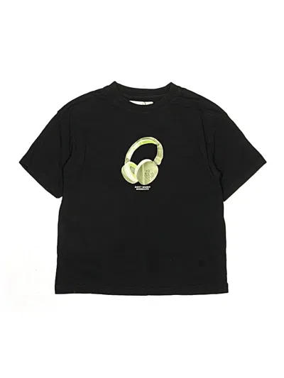 Pre-owned Zara Kids' Short Sleeve T-shirt In Black