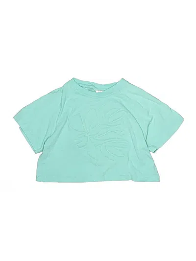 Pre-owned Zara Kids' Short Sleeve T-shirt In Blue