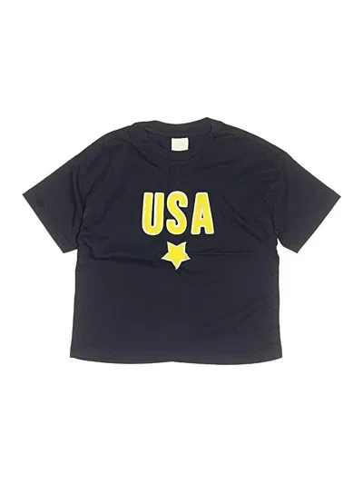 Pre-owned Zara Kids' Short Sleeve T-shirt In Blue