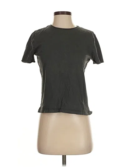 Pre-owned Zara Short Sleeve T-shirt In Gray