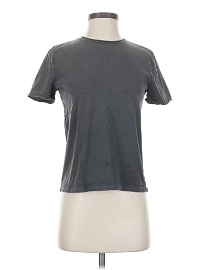 Pre-owned Zara Short Sleeve T-shirt In Gray