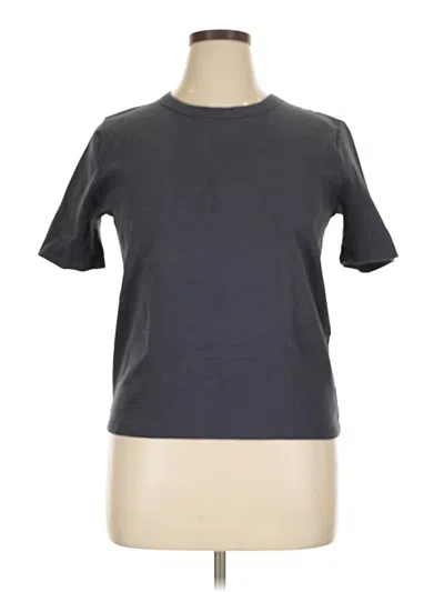 Pre-owned Zara Short Sleeve T-shirt In Gray
