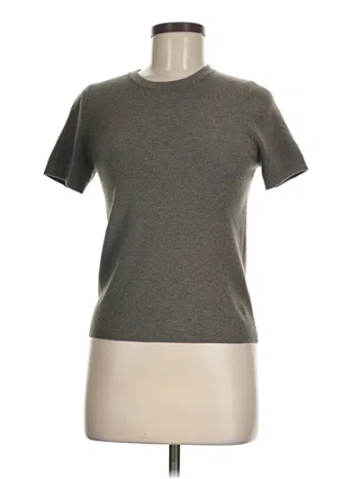 Pre-owned Zara Short Sleeve T-shirt In Gray