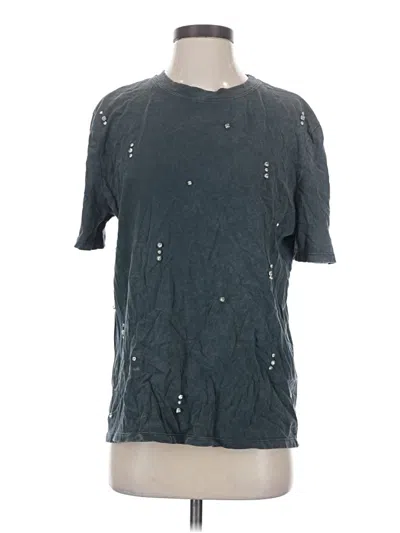 Pre-owned Zara Short Sleeve T-shirt In Gray