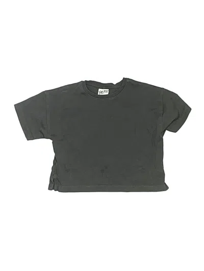 Pre-owned Zara Kids' Short Sleeve T-shirt In Gray