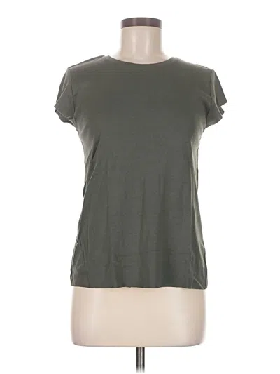 Pre-owned Zara Short Sleeve T-shirt In Gray