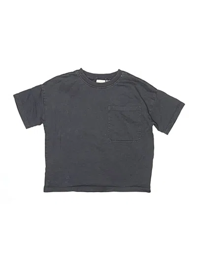 Pre-owned Zara Kids' Short Sleeve T-shirt In Gray