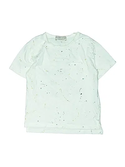 Pre-owned Zara Kids' Short Sleeve T-shirt In Green