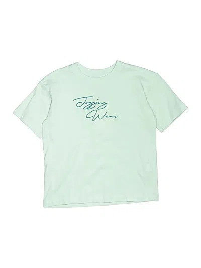Pre-owned Zara Kids' Short Sleeve T-shirt In Green