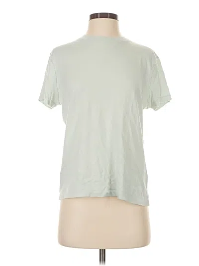 Pre-owned Zara Short Sleeve T-shirt In Green