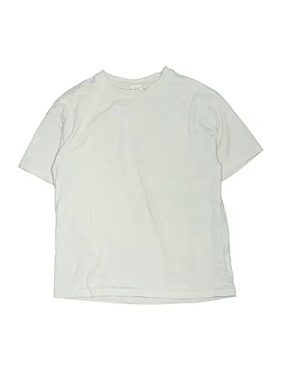 Pre-owned Zara Kids' Short Sleeve T-shirt In Ivory
