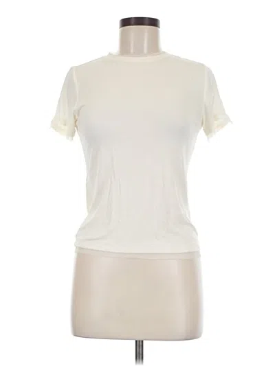 Zara Short Sleeve T-shirt In White