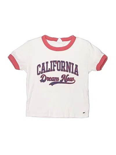 Pre-owned Zara Kids' Short Sleeve T-shirt In Ivory
