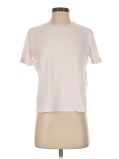Pre-owned Zara Short Sleeve T-shirt In Pink