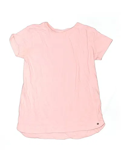 Pre-owned Zara Kids' Short Sleeve T-shirt In Pink